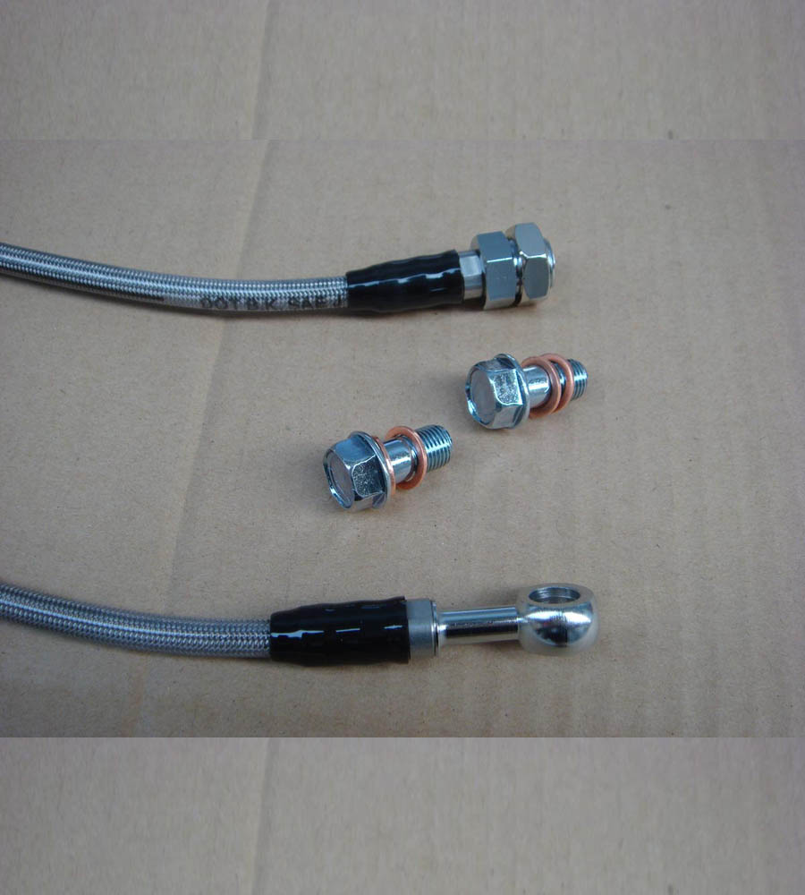 大眾剎車改裝鋼喉 大眾車鋼喉 大眾車剎車油管 德國原裝進口 高爾夫寶來CC尚酷GTI邁騰速騰途觀鋼喉