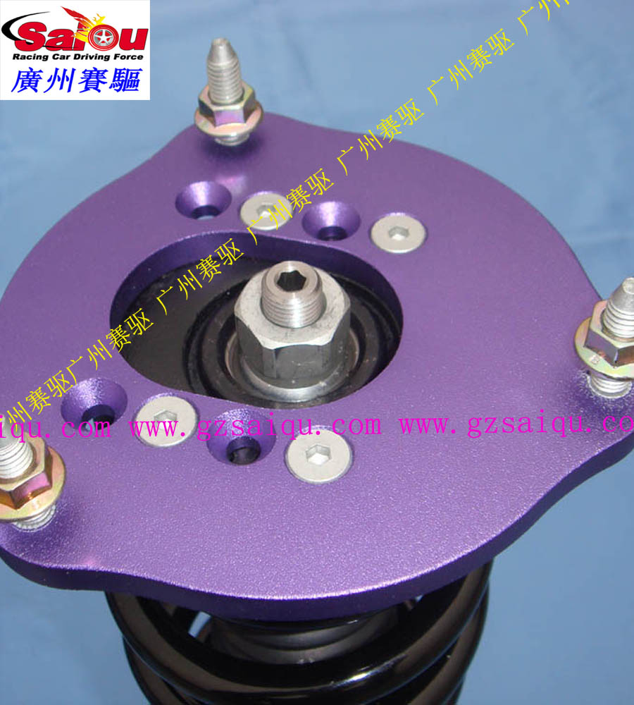 奇瑞A3改裝D2絞牙避震 D2避震 減低車身 36段阻尼 軟硬可調 高低可調