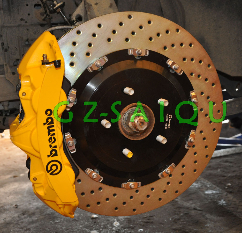 英菲尼迪FX35 FX37 FX45 FX50 QX70改裝意大利BREMBO前6后4剎車(chē)套裝 前380MM盤(pán) 后345MM盤(pán)