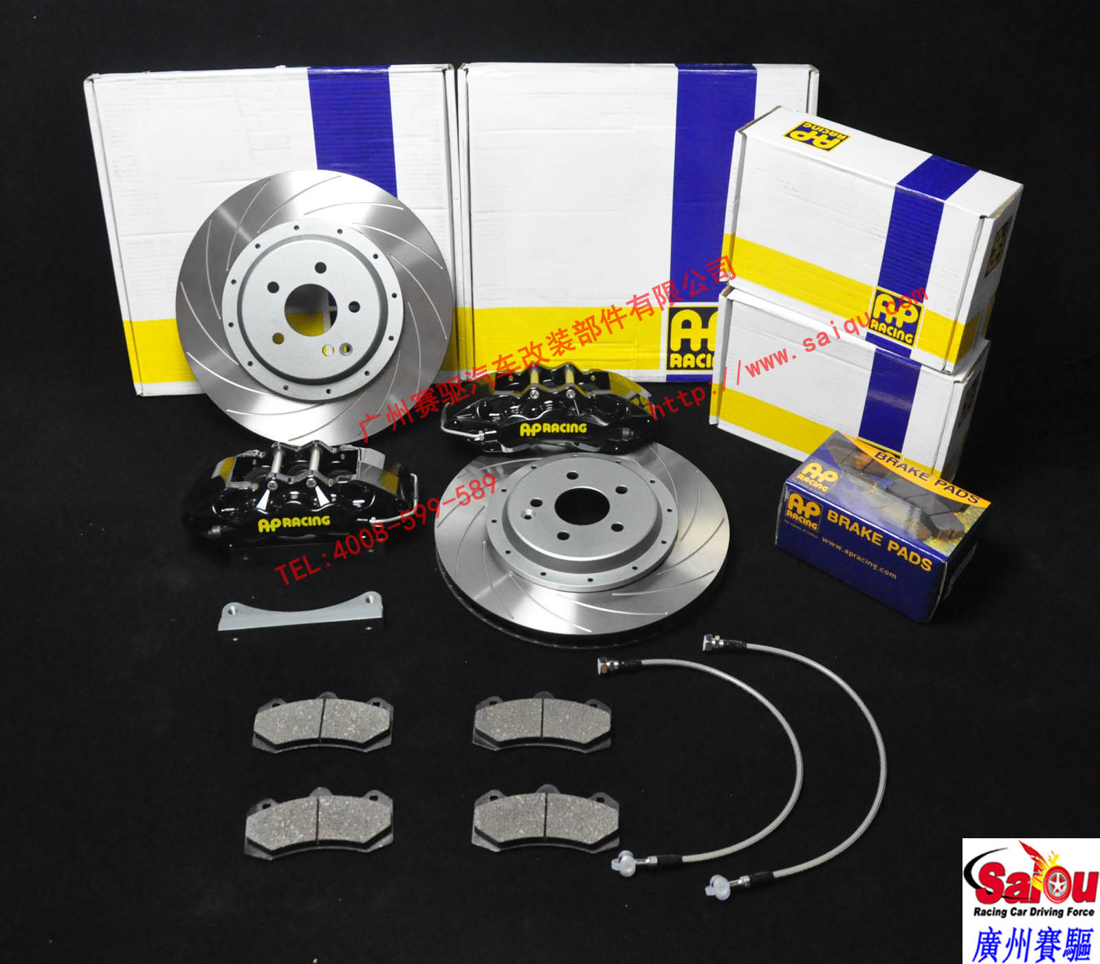 大六活塞升級版剎車配置