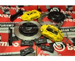 BREMBO GT4競技版剎車套裝四活塞鮑魚強大制動效果世界著名品牌