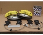 攬勝改裝BREMBO卡宴  攬勝升級(jí)剎車(chē)改大六活塞剎車(chē)套裝     攬勝改裝原裝進(jìn)口380MM剎車(chē)碟